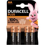 Hückmann 147282 Duracell Mignon AA PlusPower 1,5V 4 Stück 