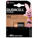 Hückmann DCR123A Batterie Lithium 3V CR123A Duracell 