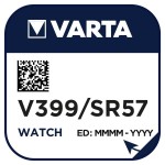 Varta V 399 Uhren-Batterie 1,55V/42mAh/Silber 