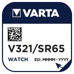 Varta V 321 Uhren-Batterie 1,55V/14mAh/Silber 