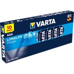 Varta 4903 Batterie Longlife Power AAA Micro R3 Al-Mn 10 Stück 