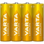 Varta 4106 Batterie Longlife AA Mignon LR6 Al-Mn 10 Stück 