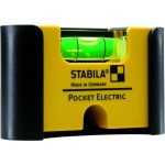 Stabila Pocket Electric+Clip Mini-Wasserwaage + SB Karte 