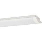 Ridi-Leuchten WL-R1X145/35ND-O-SET LED-Wannenleuchte halbrund opale Wanne 