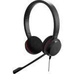 GN Audio Jabra Evolve20MSDuo Headset beidohrig schnurgebunden 