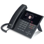Auerswald COMforotel D-400 schwarz SIP-Systemtelefon schwarz 