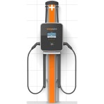 ChargePoint Germany CPC3-CP4323-MTR AC-Ladesäule 2x22kW,Kabelma Wand 