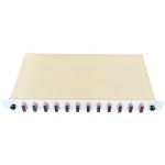 Paschke 443705VI-12SA Spleissbox/Patchpanel 19" 12x SCd OM4 PINK 