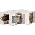 Metz Connect 1309A1-I RJ45-Kupplung Cat.6 snap-in 90Gr 