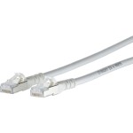 Metz Connect 130845A088-E Patchkabel S/FTP weiß 10,0m Cat.6A 