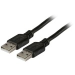 E F B K5253SW.1,8 USB2.0 Anschlusskabel 1,8m schwarz A-A St/St 