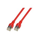 E F B EC5000 1m rot SF/UTP Patchkabel Cat.5e 2xRJ45 mit SF/UTP 5 Stück 