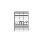 Eaton ZSD-Z37B0022 Zählerfeld 1050mm 6ZP,5pol. 