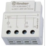 Finder 15.91.8.230.0000 Dimmer elektronisch 230V AC max.50W LED 