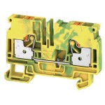 Weidmüller A2C 6 PE Schutzleiter-Reihenklemme 6qmm grün/gelb 