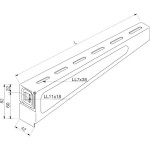 Rico 15B3-100-V Ausleger 100mm 1,5 kN 