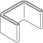 Rico 15J8-U60 Schutzkappe für U-Stiele Kunststoff gelb 