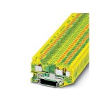 Phoenix Contact PT 4-TWIN-PE Schutzleiterreihenklemme 0,2-6mm² grün-gelb 50 Stück 