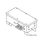 Siemens BD2-AK04/SNH1 Abgangskasten 250A NH-Si-Untert.1 