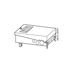 Siemens BD2-AK2X/S27 Abgangskasten 25A 1x3pol. S27 