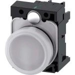 3SU1102-6AA60-1AA0 Leuchtmelder weiß Linse glatt 