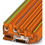 Phoenix Contact PTIO-IN 2,5/4-PE OG Inst.schutzleiterklemme 0,14-1,5mm² orange 