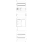 Eaton ZSD-M17B0013/16QMM Zählerfeld 