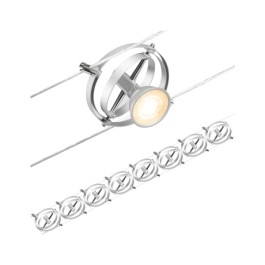 Sistema LED A Fune Paulmann - 8 Spot GU5.3 - Espandibile - Senza Lampadine - Foto 8