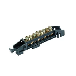 Schneider Electric 13576 Klemmenblock, 80A, 8-Loch, (4x10)² + (4x16)² ...