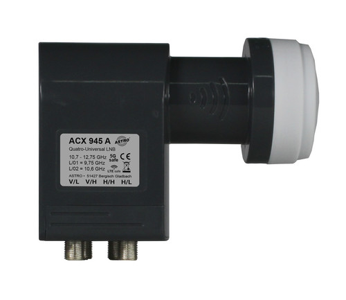 ASTRO ACX 945A Quatro-Universal-LNB