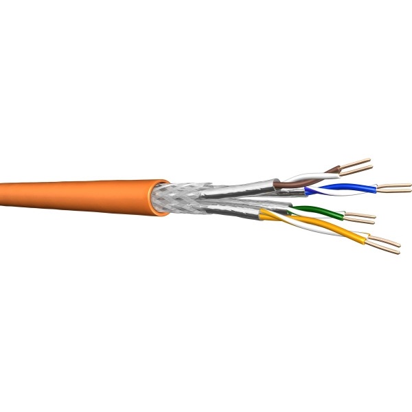 Datenkabel Kat. 7 S/FTP 4x2 AWG23 1000MHz 500 Meter Trommel