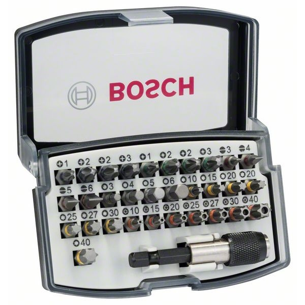 Bosch 2607017319 Schrauber-Bit-Set 32-teilig