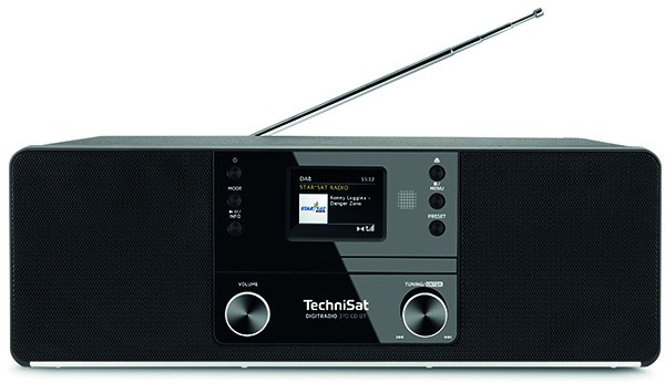 TechniSat 0000/3948 Digitradio 370 CD BT schwarz