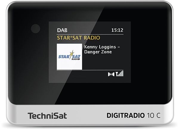 Technisat 0000/3945 Digitradio 10C schwarz/silber