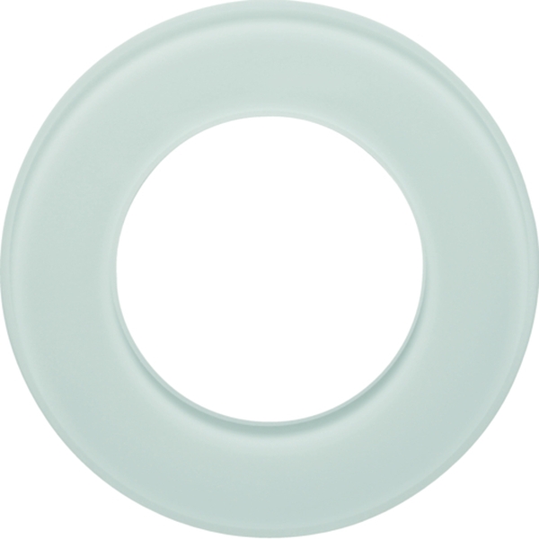 Berker 109109 Glasrahmen 1-fach Serie Glas polarweiß