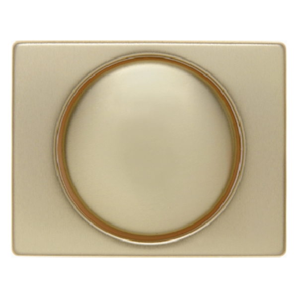 Berker 11340002 Zentralstück mit Regulierknopf für Drehdimmer Arsys gold Metall