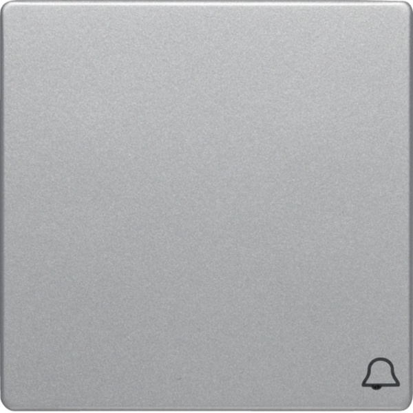 Berker 16206054 Wippe mit Aufdruck Symbol Klingel Q.1/Q.3 alu samt lackiert