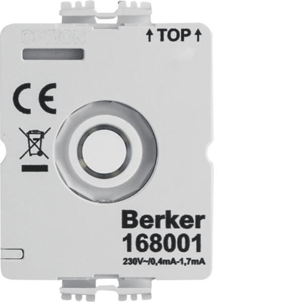 Berker 168001 LED-Modul Drehschalter 230V ohne Neutralleiter