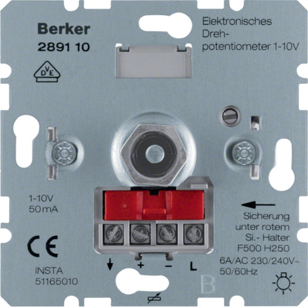 Berker 289110 Drehpotenziometer 1-10V Hauselektronik