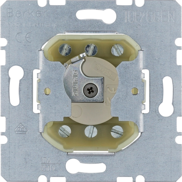Berker 382210 Jalousie-Schlüsselschalter für Profil-Halbzylinder Modul-Einsätze