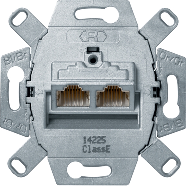 Berker 455501 UAE-Steckdose 8/8-polig geschirmt Cat.6 Class E