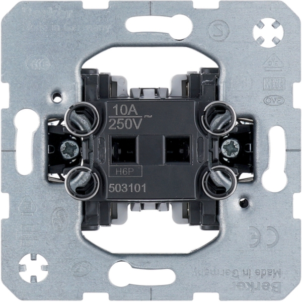 Berker 503101 Taster Schließer mit zwei Meldekontakten