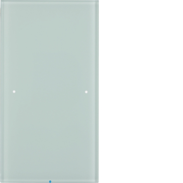 Berker 75141850 Touch-Sensor 1-fach Komfort R.3 Glas polarweiß