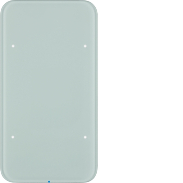 Berker 75141860 Touch-Sensor 1-fach Komfort R.1 Glas polarweiß