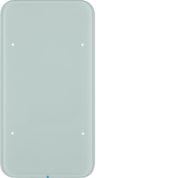 Berker 75142860 Touch-Sensor 2-fach Komfort R.1 Glas polarweiß