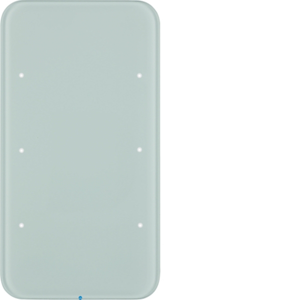 Berker 75143860 Touch-Sensor 3-fach Komfort R.1 Glas polarweiß