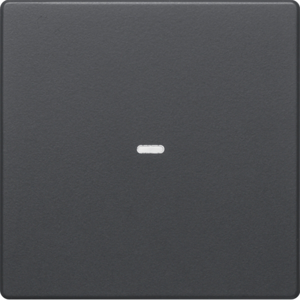 Berker 80960226 Abdeckung für Tastsensor-Modul 1-fach mit Linse Q.1/Q.3 anthrazit samt