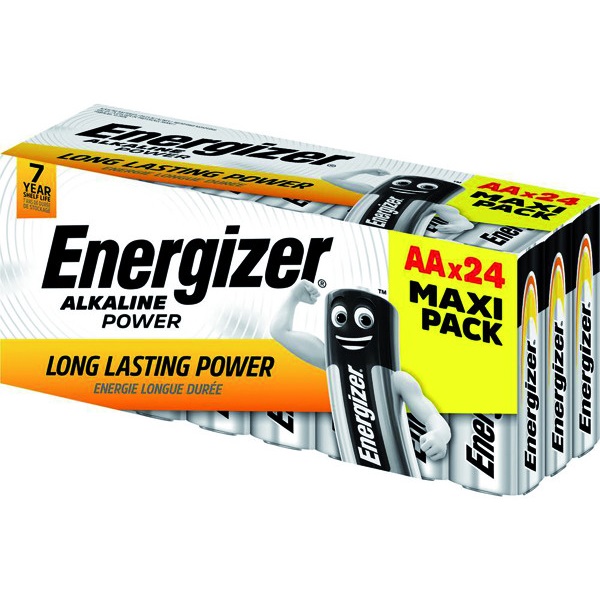 Energizer Batterie Alkaline Power Mignon (AA) Box 24 Stück