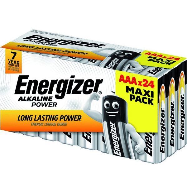 Energizer Batterie Alkaline Power Micro (AAA) Box 24 Stück