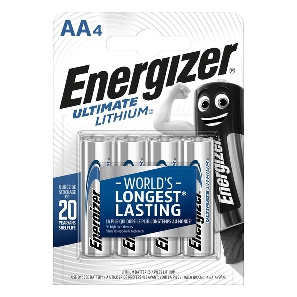 Energizer Batterie Ultimate Lithium Mignon (AA) 4 Stück